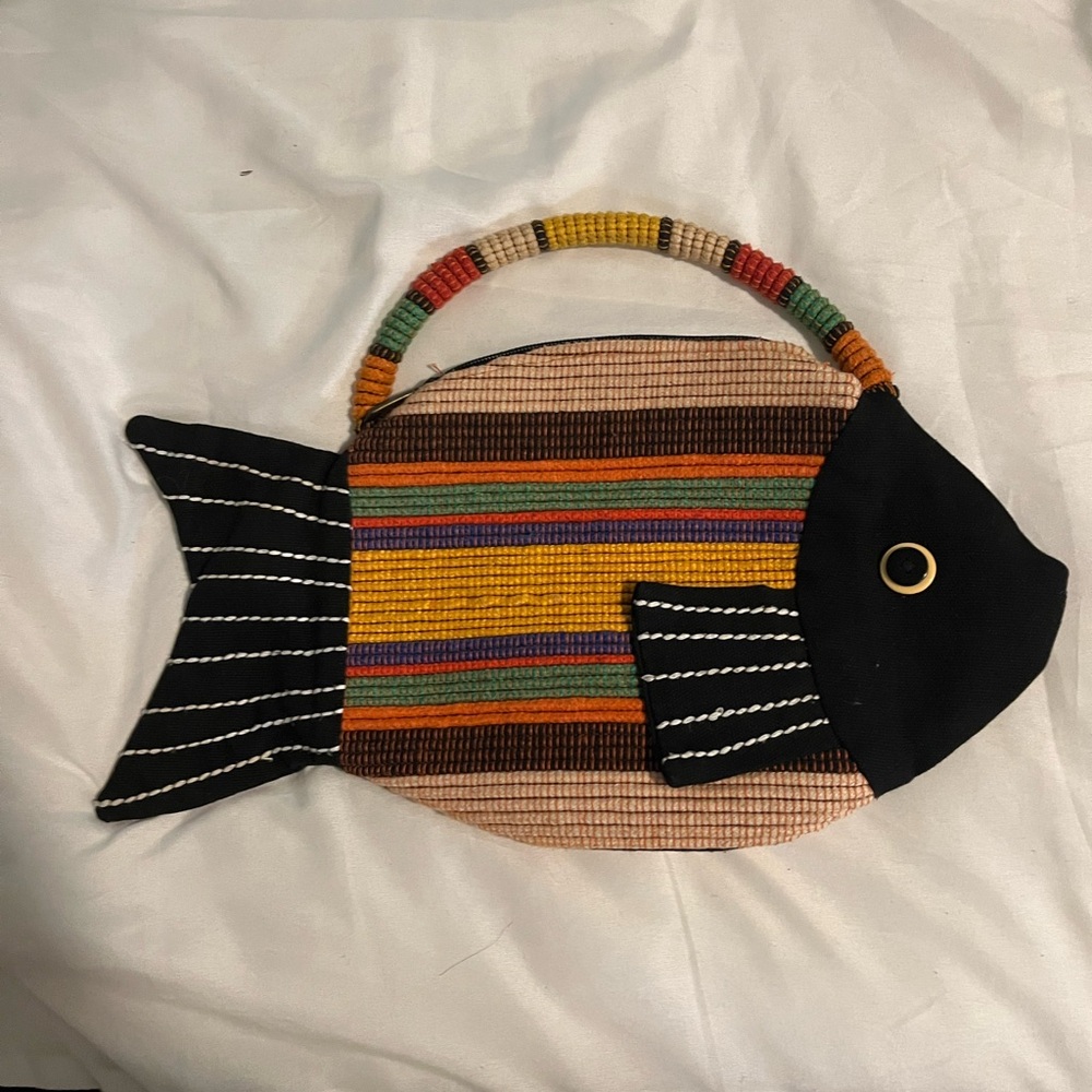 Hand Woven FISH Bag